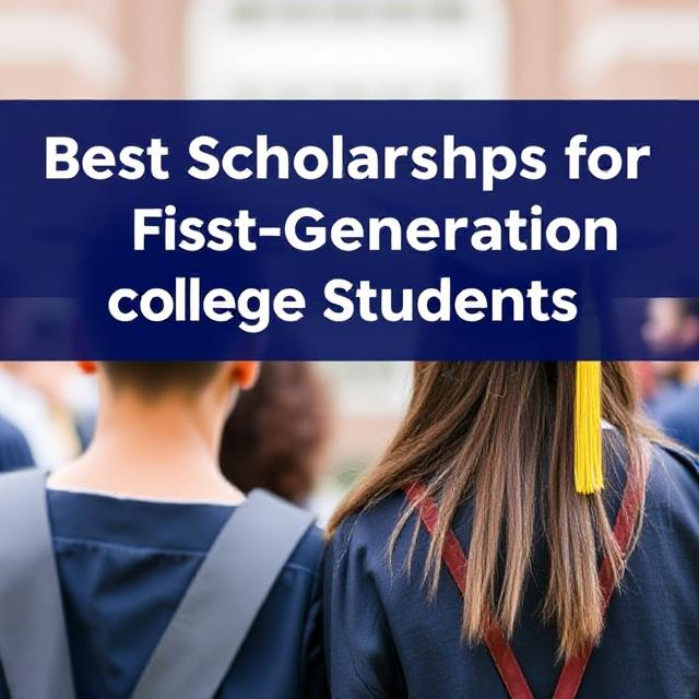 Best Scholarships For First-Generation College Students